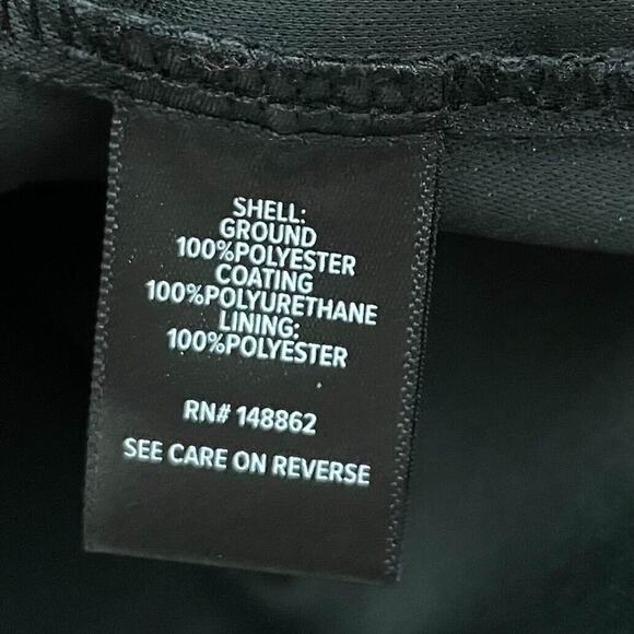 Torrid Black Faux Leather Lace Up Top Plus Size 3X Tank Peplum Club Moto Biker - Picture 5 of 9